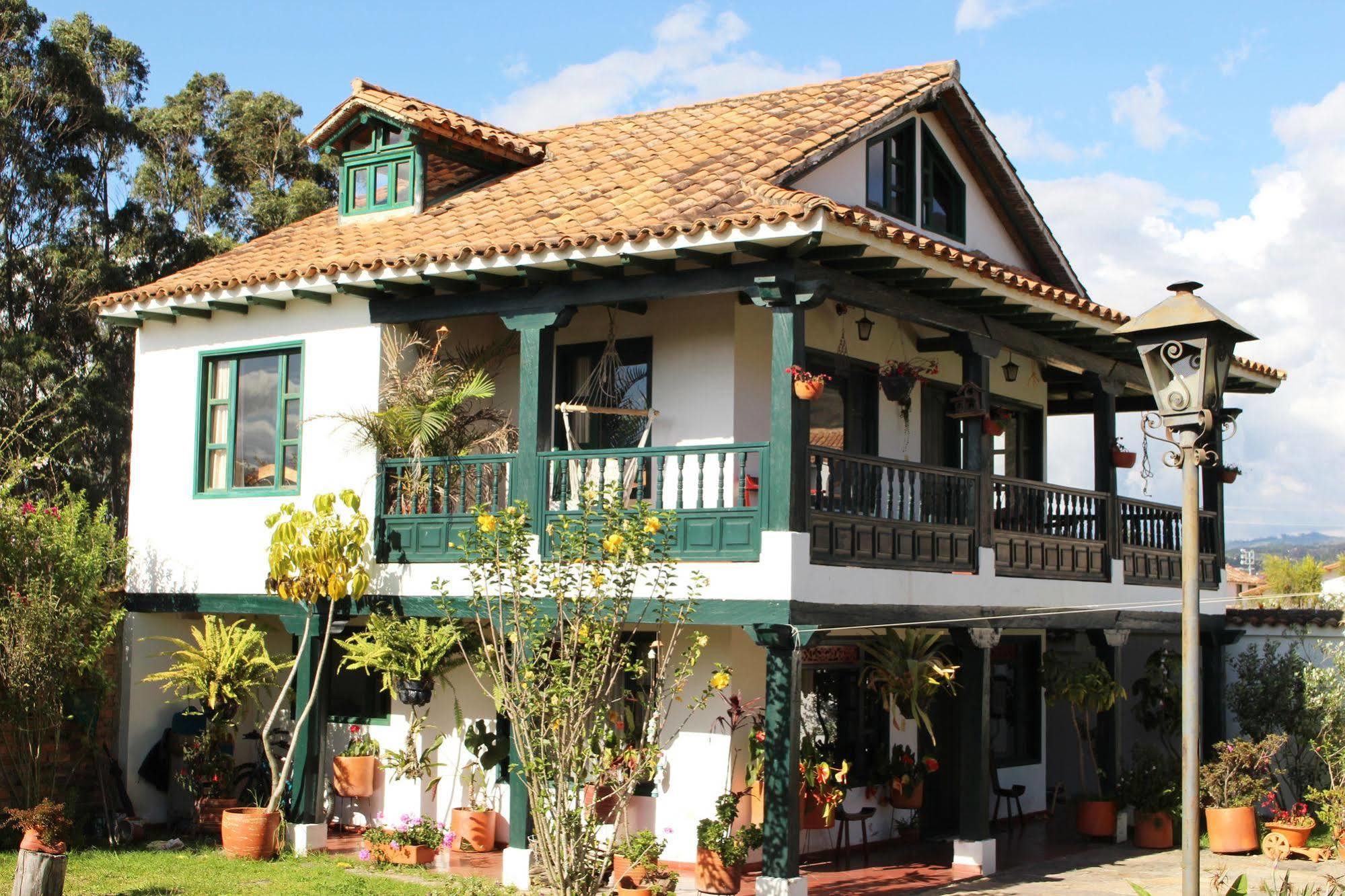 Cabana La Cattleya De Villa De Leyva Eksteriør bilde