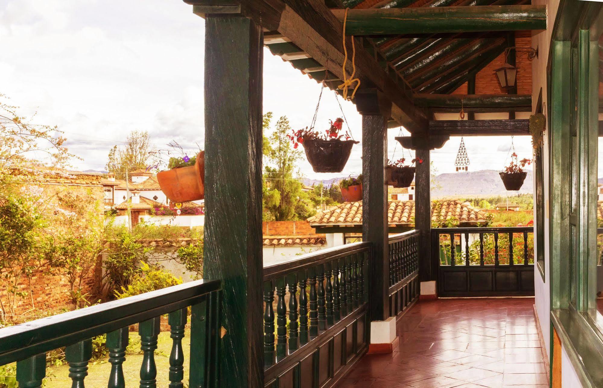 Cabana La Cattleya De Villa De Leyva Eksteriør bilde
